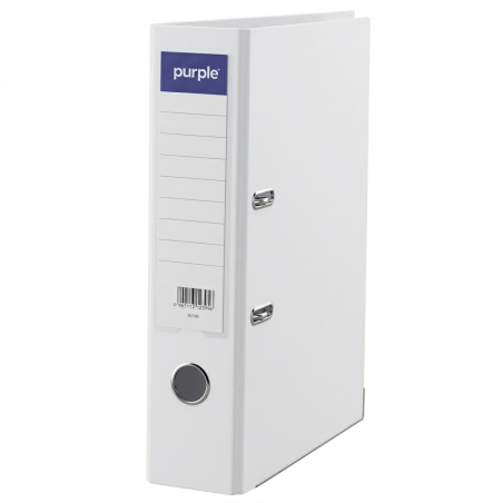 Classeur Purple Chrono Grand modèle Standard Blanc