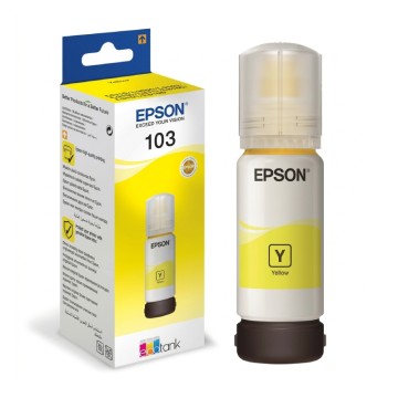 Bouteille D'encre EPSON ECOTANK 103 jaune Originale