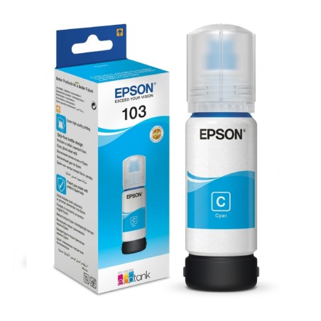 Bouteille D'encre EPSON L3110 Cyan original