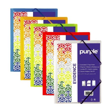 Chemise 3 rabats à élastique en polypropylène EVIDENCE