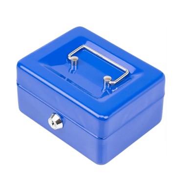 Caisse à monnaie Grand Modèl Bleu