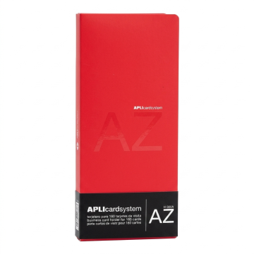 Porte Carte De Visite APLI - Rouge