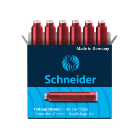 Cartouche d'encre  rouge tp6 SCHNEIDER