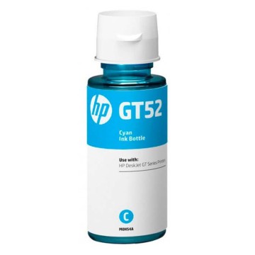 Bouteille d'encre Adaptable  GT52  Cyan