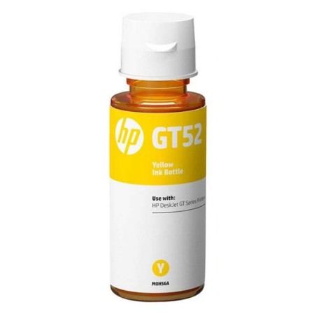 Bouteille d'encre Adaptable  GT52  Jaune