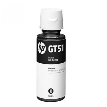 Bouteille d'encre Adaptable  GT51  Noir