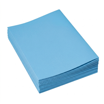 Chemises Cartonnées Luxe Bleu Bristol-100pcs