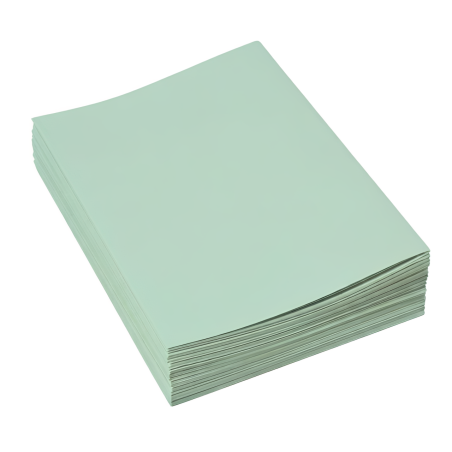 Chemises Cartonnées Luxe Vert Bristol-100pcs