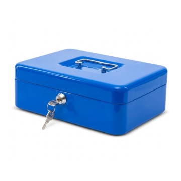 Caisse à monnaie Grand Modèl Bleu