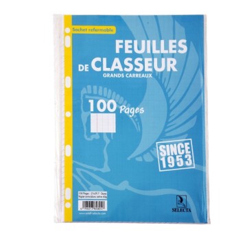 Recharge Classeur Selecta