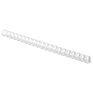 Pack de 100 Reliures Spirale 16mm Blanc
