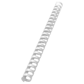 Pack de 100 Reliures Spirale 19mm Blanc