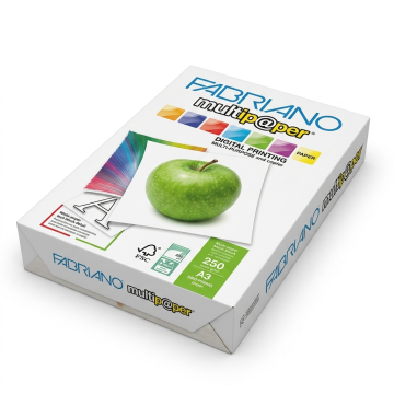 Rame Papier Fabriano A3 200 gr-250 Feuilles