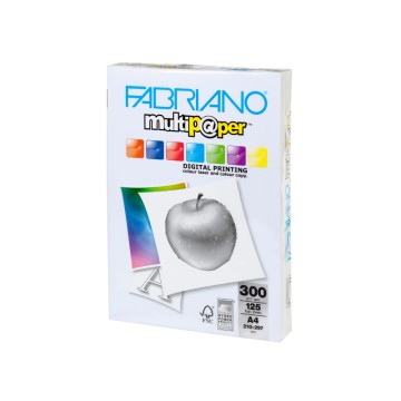 Rame Papier fabriano A4 300 gr-125 Feuilles