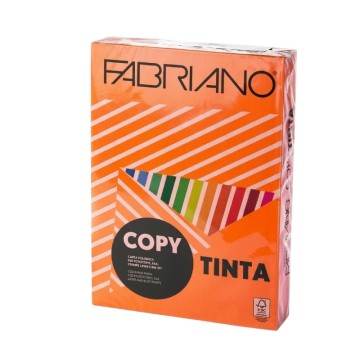 Rame Papier Orange Fort Fabriano A4 80 g/m² - 500 Feuilles