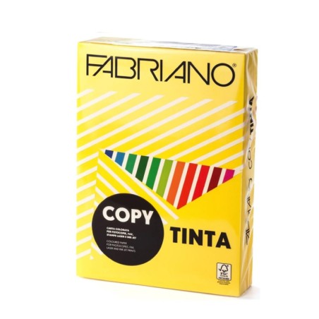 Rame Fabriano Jaune Fort A4 80 gr - 500 feuilles