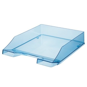Corbeille à Courrier Ark 450  Plastique Bleu Transparent