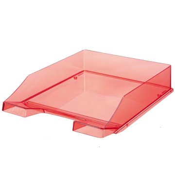 Corbeille à Courrier Ark 450 Plastique Rouge Transparent
