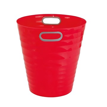 Corbeille à Papier ARK en Plastique Rouge