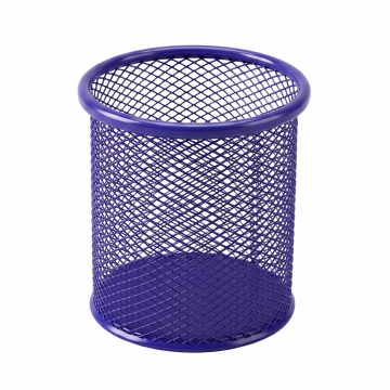Pot à Stylo Rond Maille 802 Métal Violet
