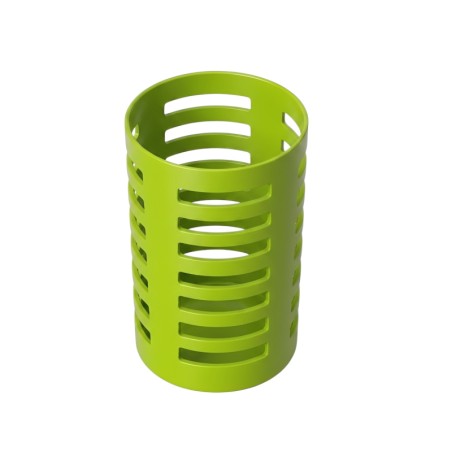 Pot a stylo Rond en Plastique ARK 1558 Vert Pistache