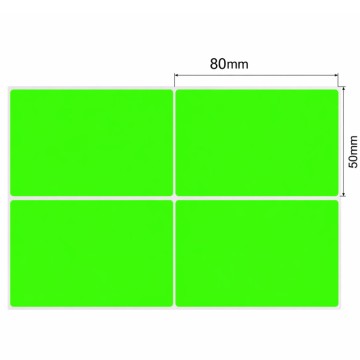 étiquettes multi-usage 5/8 - Vert