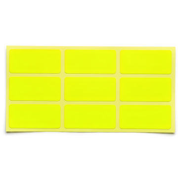 étiquettes multi-usage 4/2 - Jaune