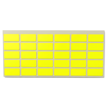 étiquettes multi-usage- Jaune