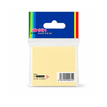 Stick Note 51/38 Pastel 100 Feuilles Jaune