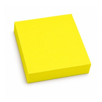 Stick Note 75/75 Fluo 100 Feuilles-Jaune