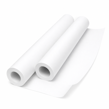 Rouleau papiers Traceur 80g  610mm x50m x50 -Premium