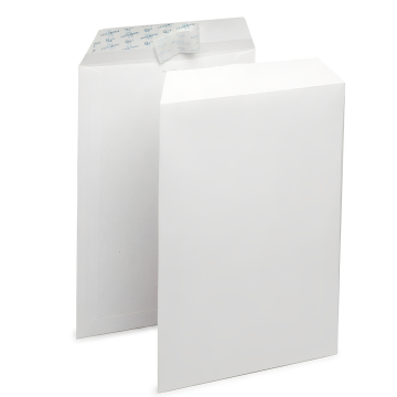 Lot de 250 Pochettes 370 x 450 mm 90g- Blanc