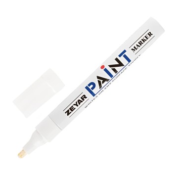 Marqueur Paint blanc pointe large conique 2-3 mm ZP1501