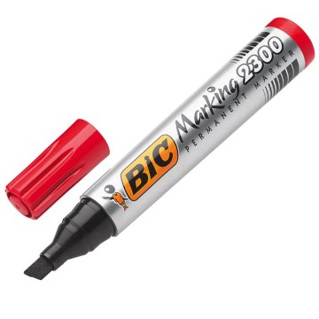 Marqueur Permanent BIC 2300 -Rouge