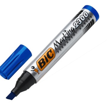 Marqueur Permanent BIC 2300 -Bleu