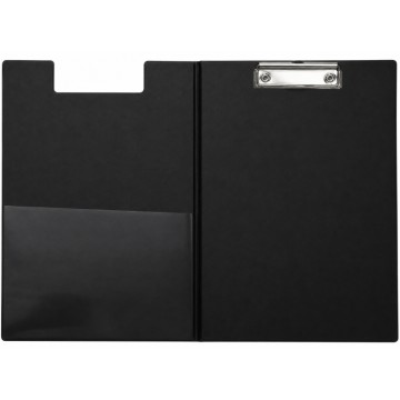 Porte Bloc Double Rigide A4 Noir Purple