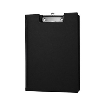 Porte Bloc Double Rigide A4 Noir Purple
