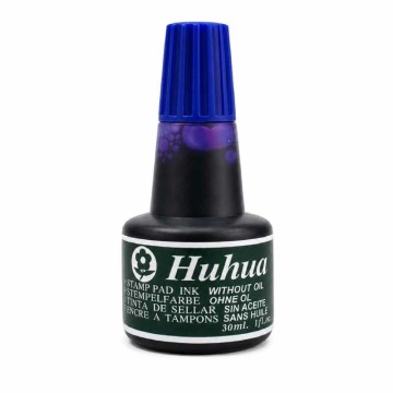 Encre à Tampon HUHUA 24 ml - Bleu