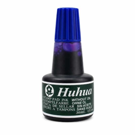 Encre à Tampon HUHUA 24 ml - Bleu
