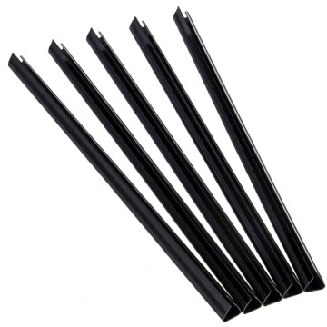 Pack de 100 Reliures Spirale 6 mm Noir