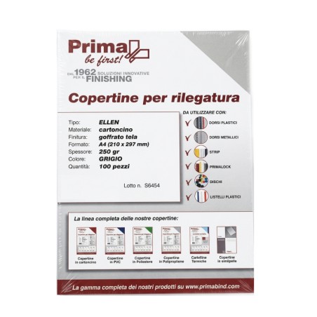 Rame Papier Toile Fin A4 250 g/m² 100 Feuilles Prima
