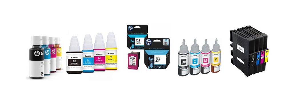 Cartouches et Bouteilles d'encre