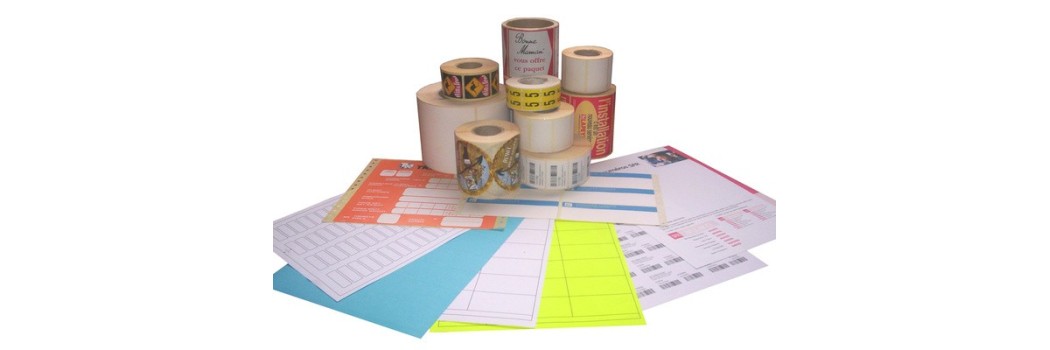 Étiquettes adhésives 